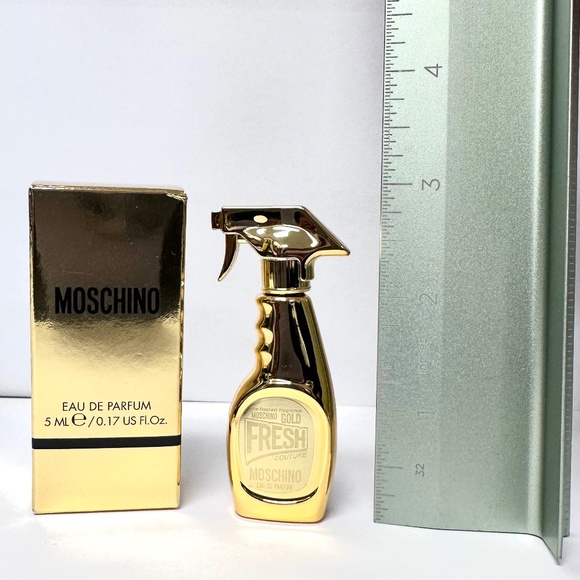 Moschino Gold Fresh Couture Mini 0.17 oz Travel Size, Stocking stuffer, - Picture 3 of 4